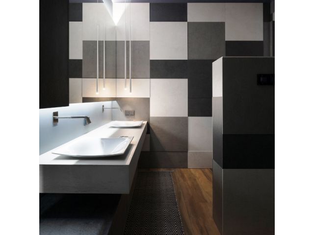 Современный дизайн стен в ванной комнате: фото